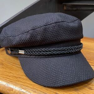 Wetco Black Newsboy Hat